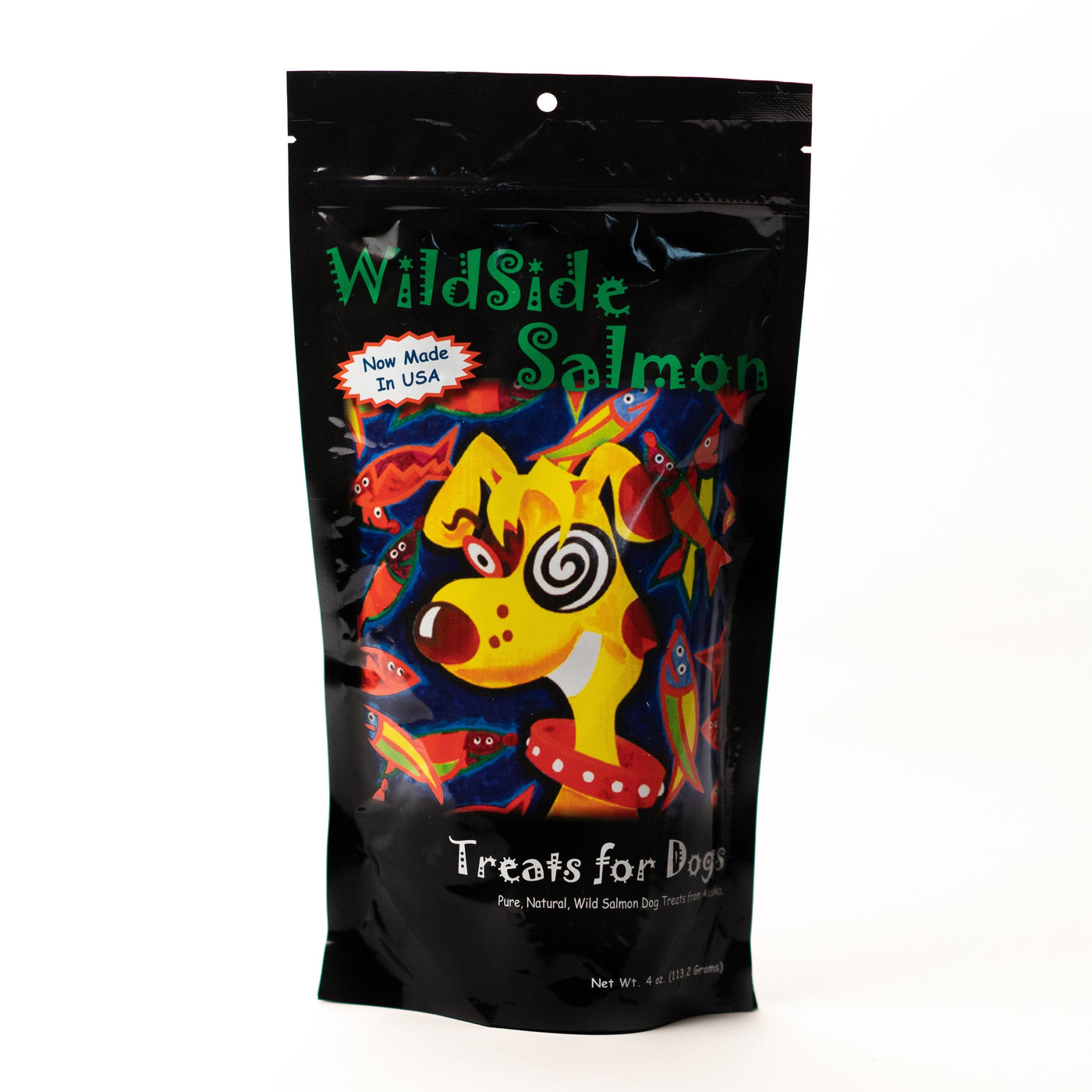 Wildside Salmon Freeze Dried "Big Dog" Treats - 4oz